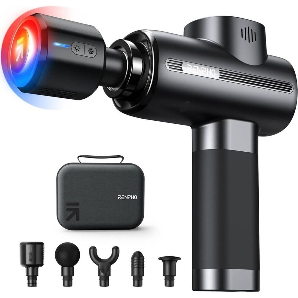 Renpho Active + Thermacool Massage Gun NEW